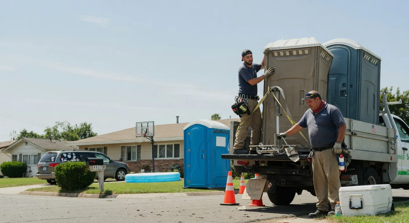 Porta Potty Rental in New Vienna, OH near me